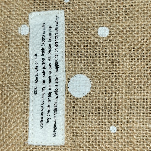 Gift Jute Pouch - Picture 3 of 3